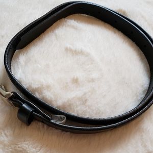 Danier leather black belt